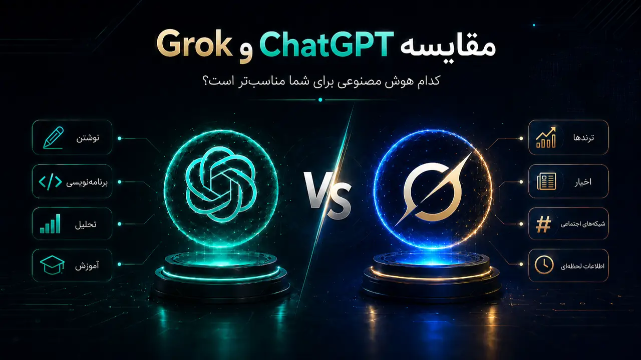 مقایسه Grok با ChatGPT؛ کدام هوش مصنوعی بهتر است؟