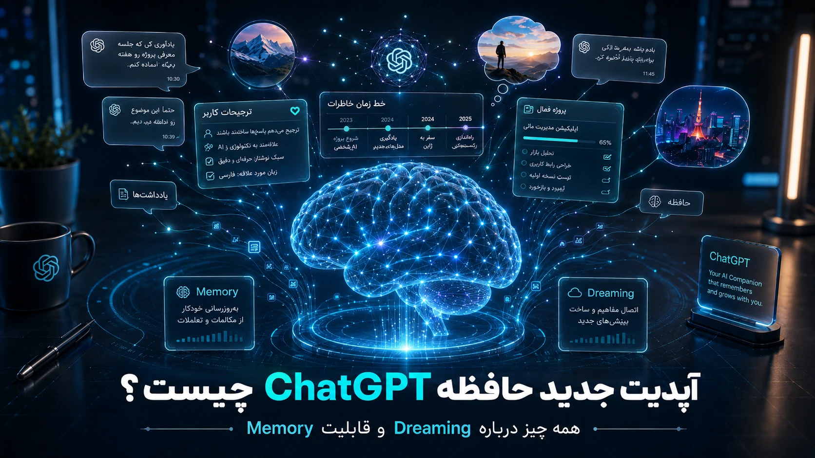 آپدیت جدید حافظه ChatGPT چیست؟ همه چیز درباره Dreaming و قابلیت Memory